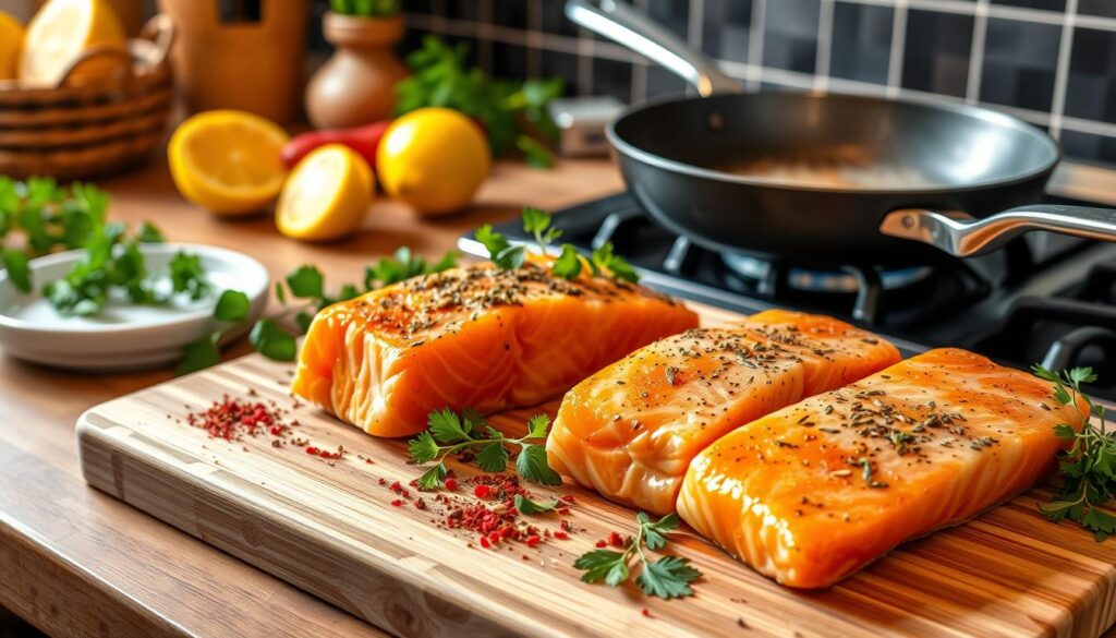 Cooking Salmon Steaks