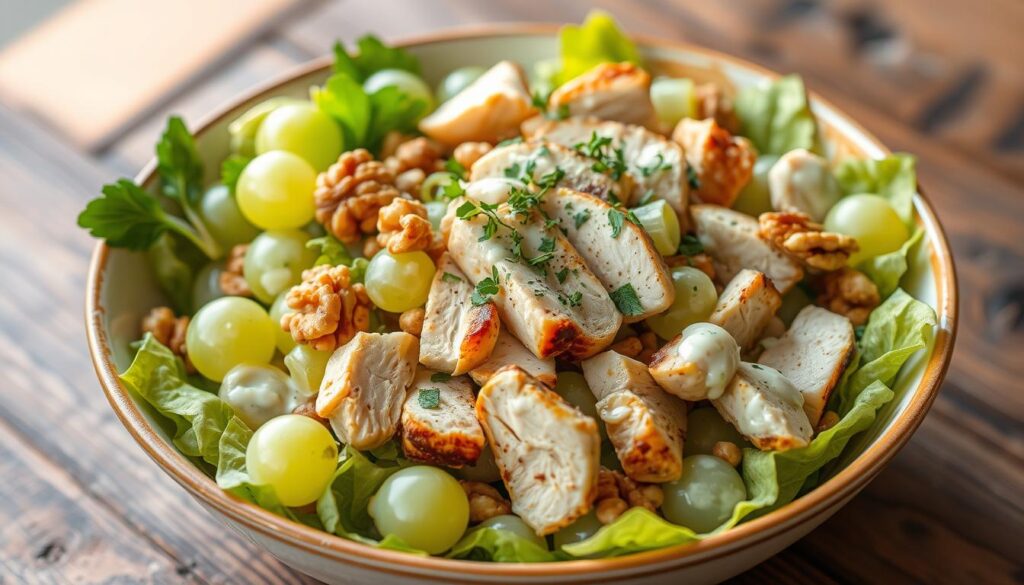 chicken salad with grapes