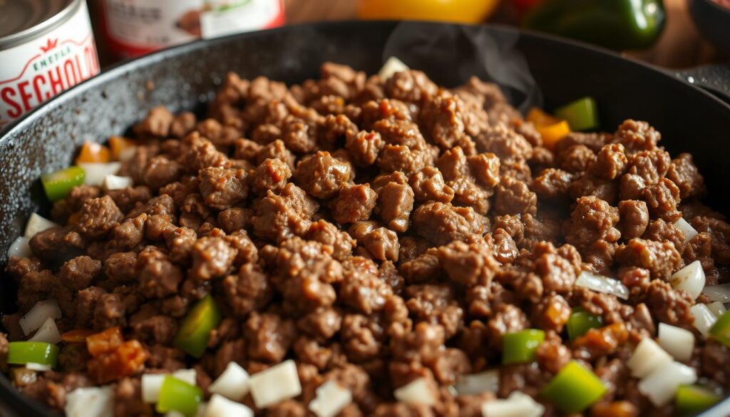 ground beef for enchilada chili