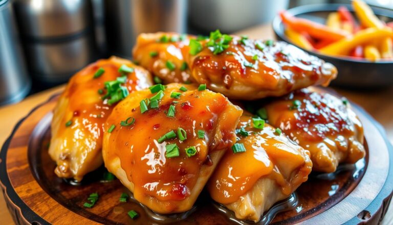 honey garlic chicken thighs