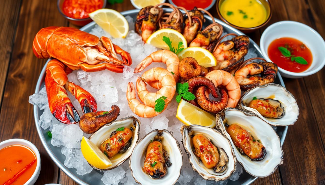 juicy seafood menu