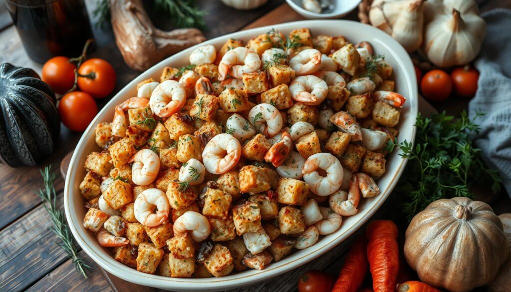 seafood stuffing recipe