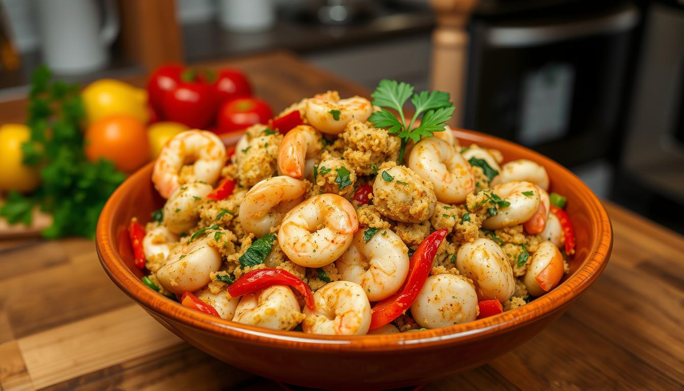 seafood stuffing recipe