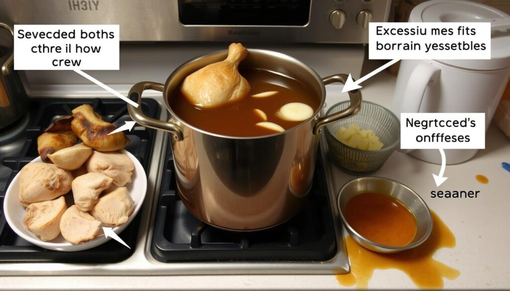 chicken bone broth mistakes