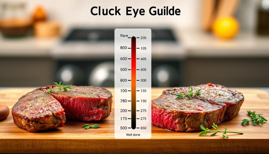 chuck eye steak temperature guide