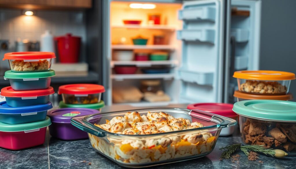 easy chicken casserole storage