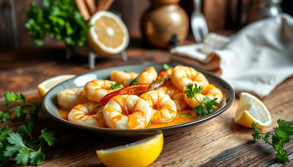 garlic butter shrimp