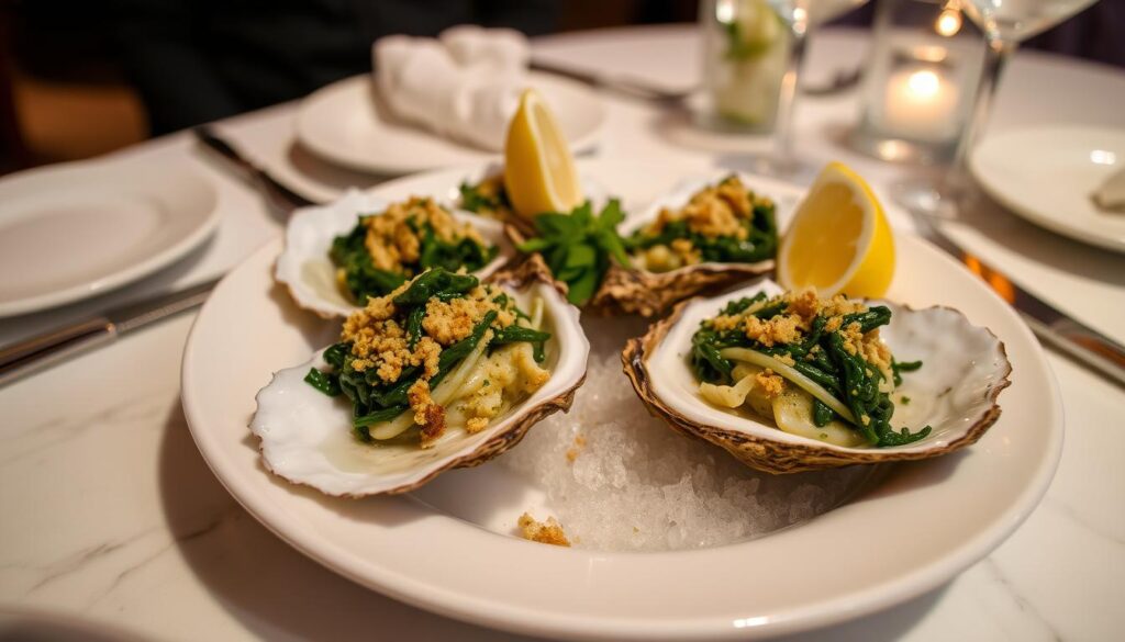 oysters rockefeller