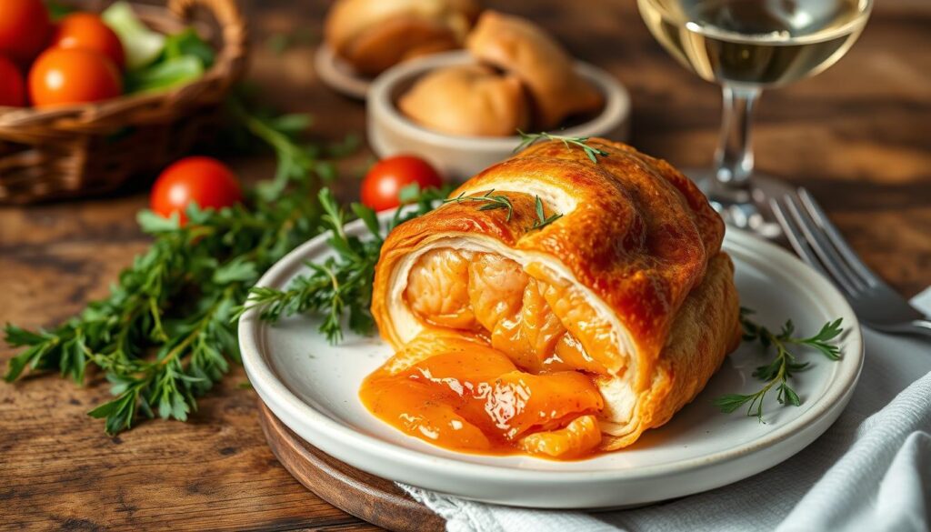 salmon wellington