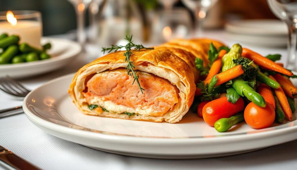 salmon wellington recipe